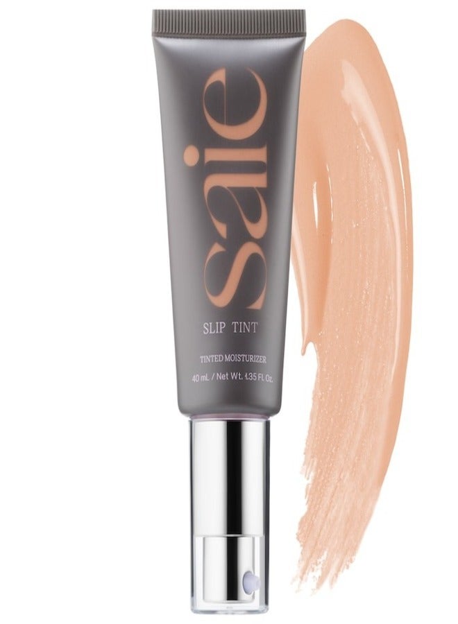 Saie SAIE  Slip  Tint Weightless Tinted Moisturizer + SPF 35 with Hydrating Hyaluronic Acid -  3.5 -   for light to medium skin tones with a golden underton 40ml  - Image 1