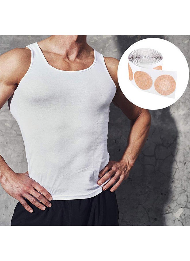 Depend 100PCS Nipple Cover Tape Pasties For Men, Disposable Nipple Hide Protect Care Invisible Nipple Cover Prevent Nipple Chafing Stickers Patch Sports Ultra-Marathon Running Gear  - Image 4