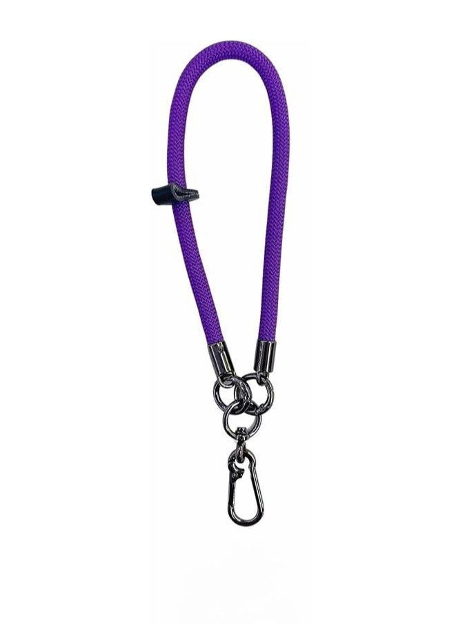 Generic Premium Wrist Strap Cell Phone Lanyard anti theft, Soft Nylon Thick Rope, Phone Hand Strap With Phone Patch Compatible with Phone, Airpods, Purse, Keychain and More 20 Cm  - Image 1