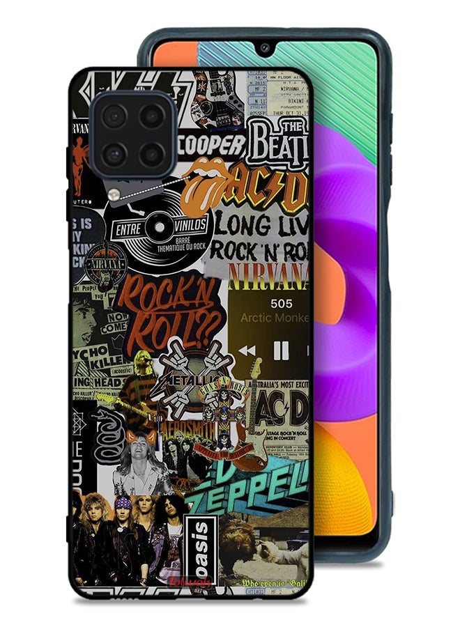 Tolwak Samsung Galaxy M22 Protective Case Cover Long Live Rock N Roll - Image 1