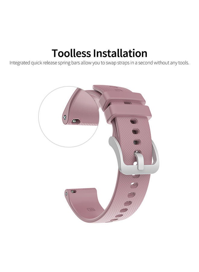 NIBEMINENT Silicone Replacement Watch Strap 22mm Blue - Image 4