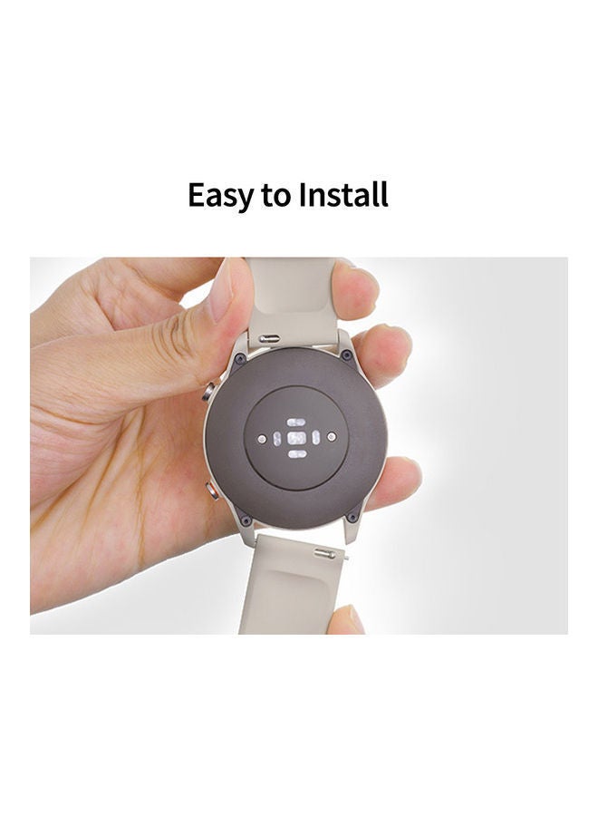 NIBEMINENT Silicone Replacement Watch Strap 22mm Blue - Image 5