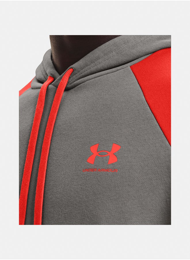 UNDER ARMOUR Rival Fleece Colorblock Hoodie  - Image 4