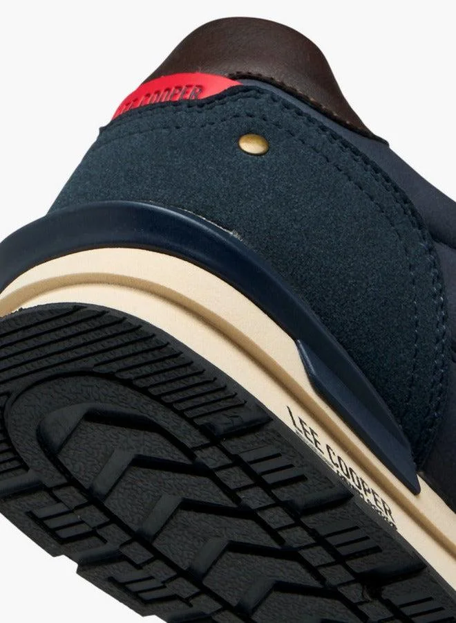 Lee Cooper Men's Panelled Lace-Up Sneakers