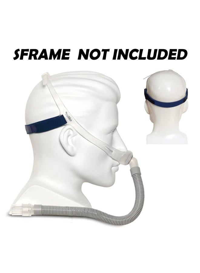 stonespace Swift FX CPAP Mask Headgear Strap, Replacement Headgear Straps Compatible with ResMed Swift FX Nasal Pillow, 2 Pack - Image 2