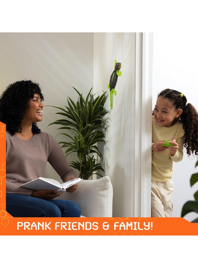 Wall Crawler Gecko, Realistic Design Portable RC Lizard Toy, Rechargeable Remote Control Robot Kids Toys, Safe And Durable Light Up Toy For Children, (1pc, Green) - Image 4