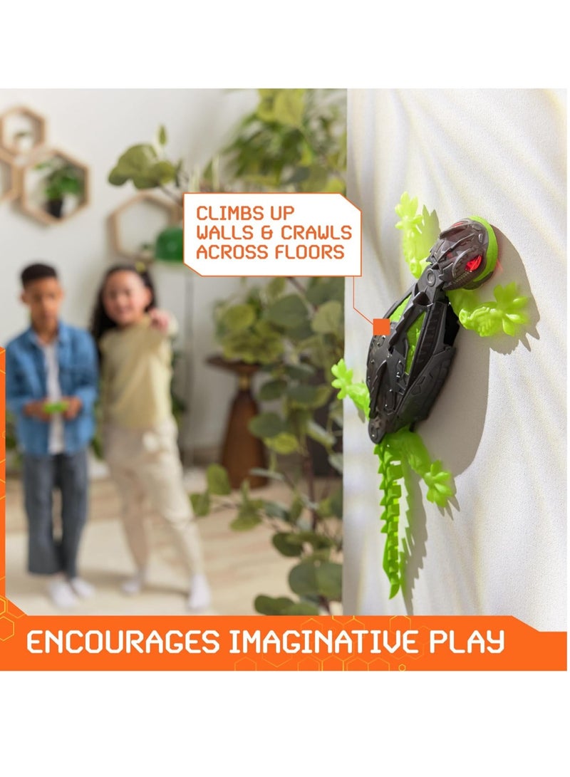 Wall Crawler Gecko, Realistic Design Portable RC Lizard Toy, Rechargeable Remote Control Robot Kids Toys, Safe And Durable Light Up Toy For Children, (1pc, Green) - Image 2