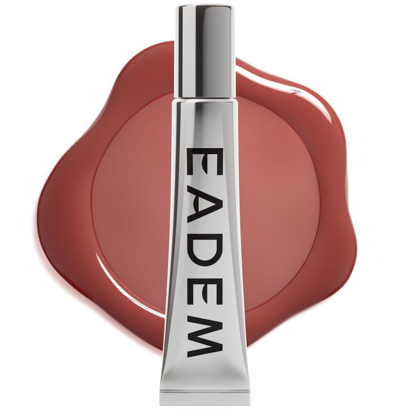 EADEM Le Chouchou Lip Softening Balm, Lip Gloss for Women, Lip Plumper & Lip Mask, Overnight Hydrating & Moisturizing Luxury Lip Balm, 0.5 oz, Burnt Malai - Image 1