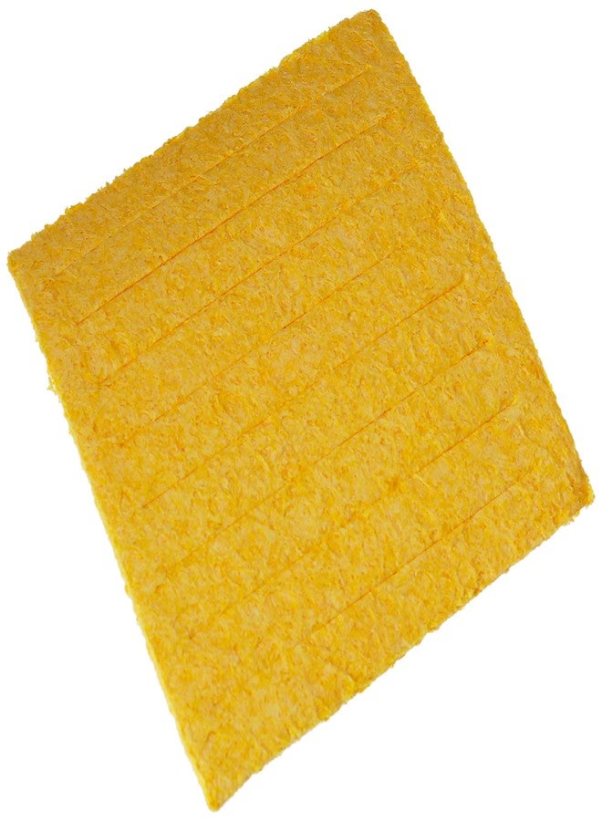 Weller TC205 Solder Tip Cleaning Sponge with Slits, 2-5/8" x 2-5/8 x 5/8" - Image 1