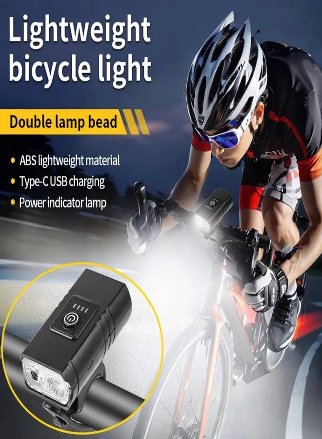 PASHANDOZ USB Rechargeable Cycle Light Type-C Rechargeable Front Light for Cycle High Bright Anti-Glare Bicycle Light with 3 Lighting Modes for Night Riding Cycling Headlight Bicycle lamp - Image 5