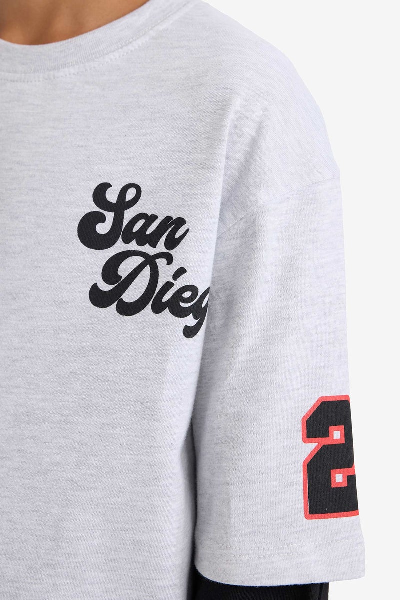 ديفاكتو طقم ملابس رياضية للأولاد من قطعتين بمقاس عادي - Image 5