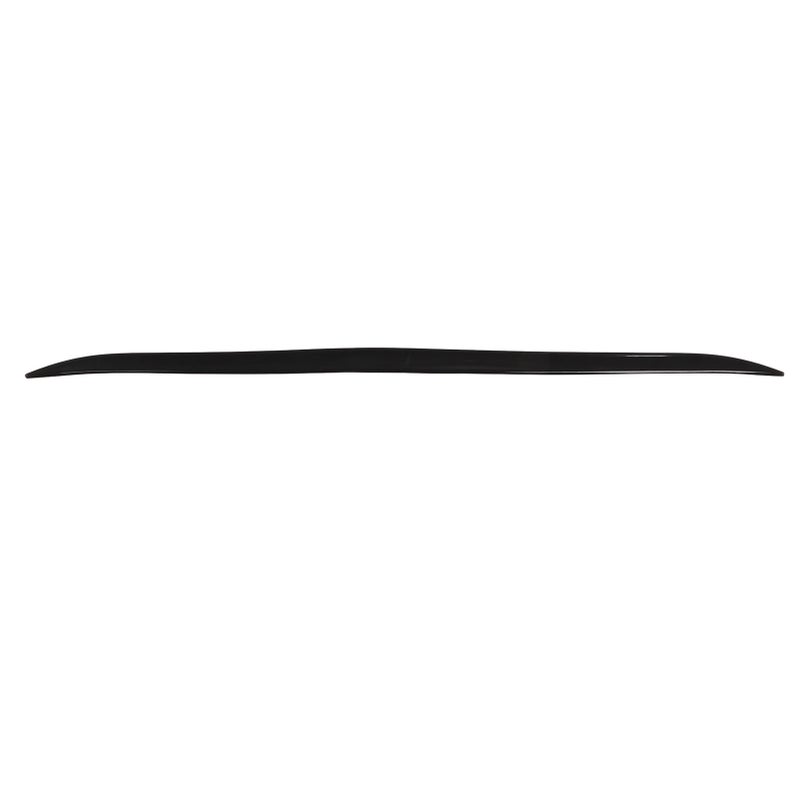 Car Rear Trunk Spoiler Glossy Black Rubber 120x4cm/47.2x1.6in Universal with Double Side Adhesive - Image 5