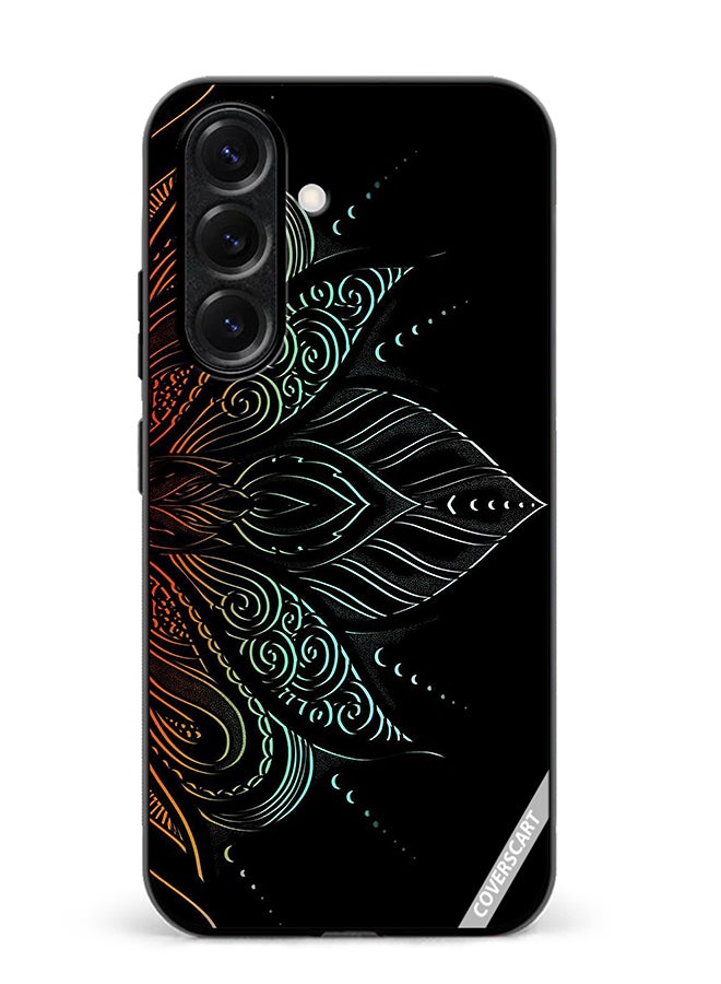 VR CREATIVE Protective Case Cover For Samsung Galaxy S25 Plus Heena Elements Design Multicolour