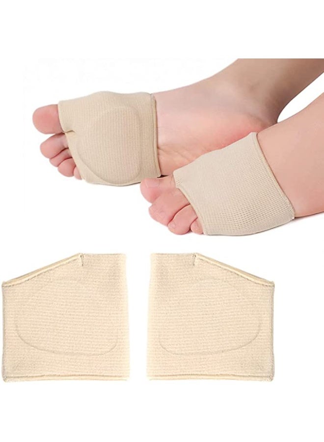 ChicAbode Metatarsal Pads for Women & Men Reusable,Metatarsal Sleeves Inserts with Gel Pads,Anti-Slip Ball of Foot Cushions for Pain Relief Metatarsalgia Morton's Neuroma Calluses - Image 1