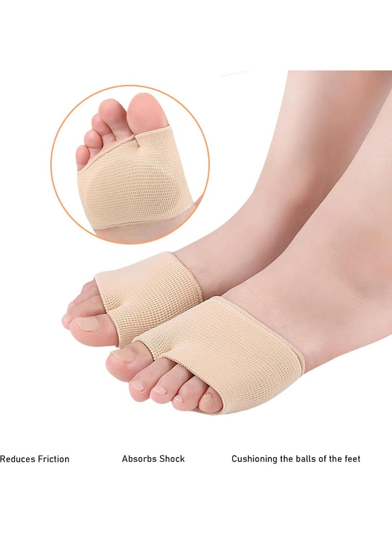 ChicAbode Metatarsal Pads for Women & Men Reusable,Metatarsal Sleeves Inserts with Gel Pads,Anti-Slip Ball of Foot Cushions for Pain Relief Metatarsalgia Morton's Neuroma Calluses - Image 4