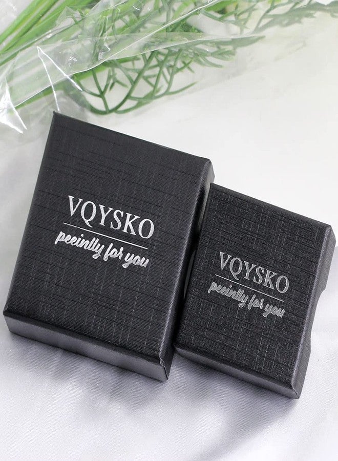 VQYSKO Signet Stainless Steel Band Ring18k Gold Plated Fashion Cute Stacking Wedding Engagement Fidget Ring fo Women Teen, Size 5-10 (Gold+Black, 9) - Image 5