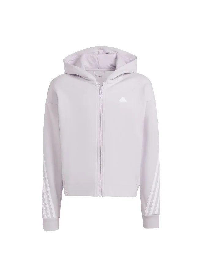 اديداس adidas G Fi 3S Fz Purple Training Track Tops 7-8Y