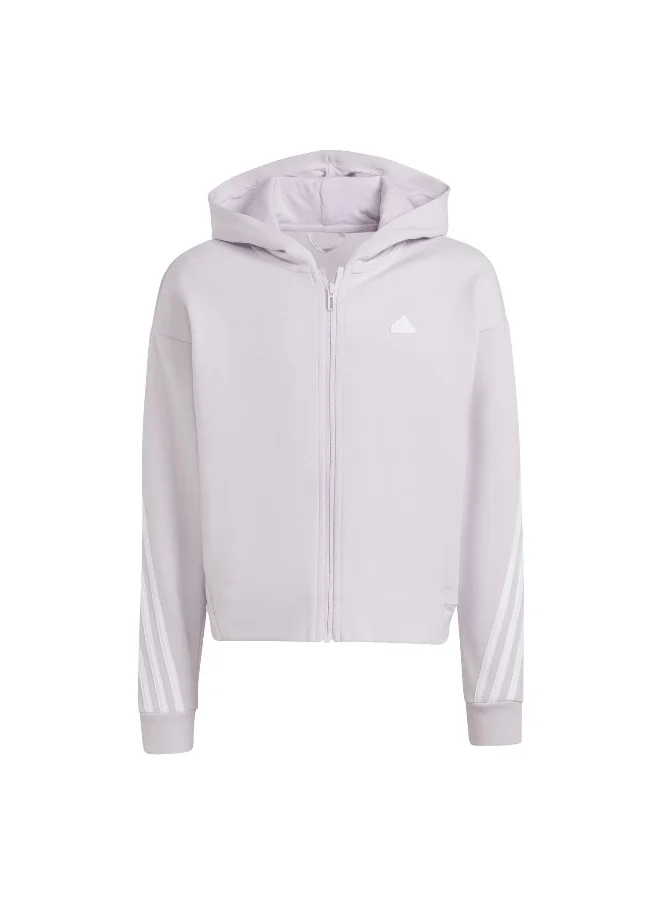 اديداس adidas G Fi 3S Fz Purple Training Track Tops 7-8Y