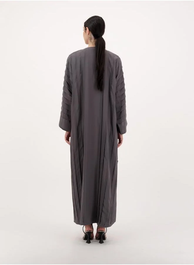 Meem by Mariyah Front open abaya with inner