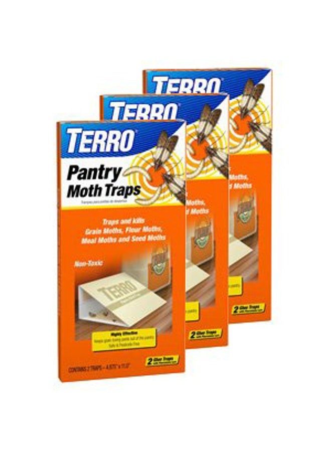 2900 Pantry Moth Trap, 2 Traps (3 Pack, 6 Traps Total)