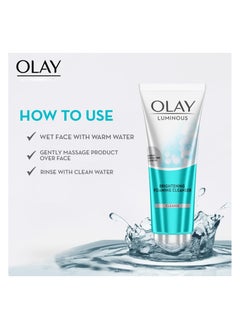Olay Olay Face Wash: Luminous Brightening Foaming Cleanser 100g  - Image 5