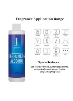 JAN LONDON JAN LONDON Perfumer's Essentials Pack: ISOE SUPER 50ml, DPG 100ml, Perfumer's Alcohol 250ml - Enhance Fragrances with Iso E Super, Versatile DPG Solution, and Perfumer's Alcohol  - Image 4