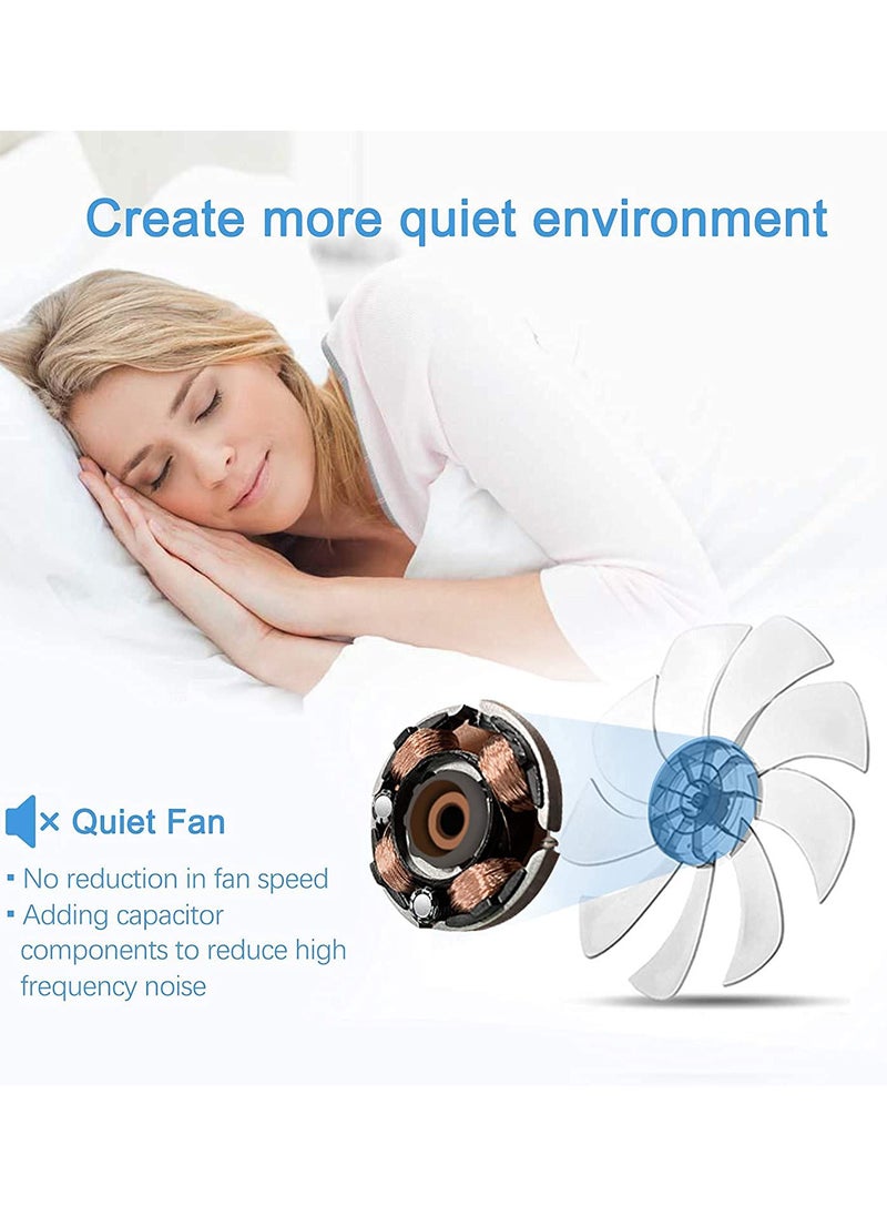 12-15.6 Inch Laptop Cooling Pad with 5 High Speed Cooling Fans Gaming Notebook Cooler Stand Adjustable Height Quiet Operation Non-Slip Baffle 6 Wind Speeds 3 Fan Modes for Laptop Xbox PS4 Network Device