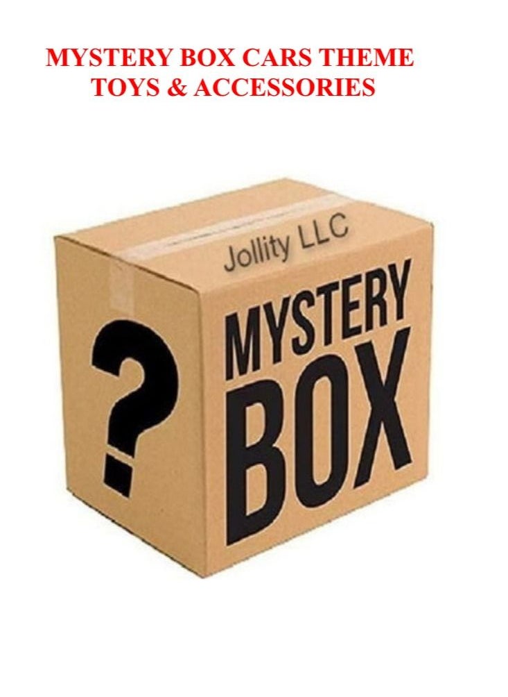 JOLLITY LLC الصندوق الغامض لعشاق السيارات وألعابها وإكسسواراتها 8 قطع إضافية  - Image 1