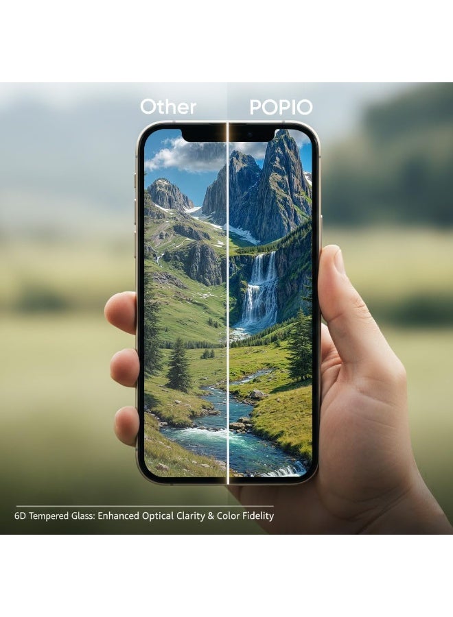 for iPhone 16 Pro / 17 Screen Protector – Unbreakable 9H+ Military Grade Tempered Glass, HD Clarity, Shatterproof, Easy Installation, Case Friendly - Image 3