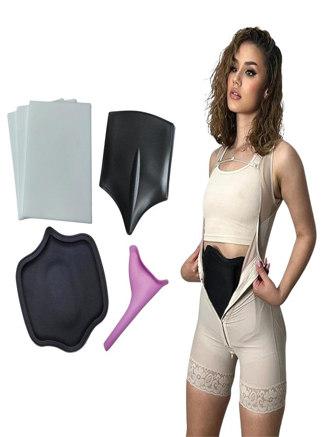 bombshell booty pillow Lipo Recovery Kit: Ab Board, 3 Lipo Foam Pads & Lumbar Molder - Tummy Tuck Surgery Essentials for Faja Colombiana - 360 Post Op Compression Binder & Tabla Abdominal post surgery - Image 1