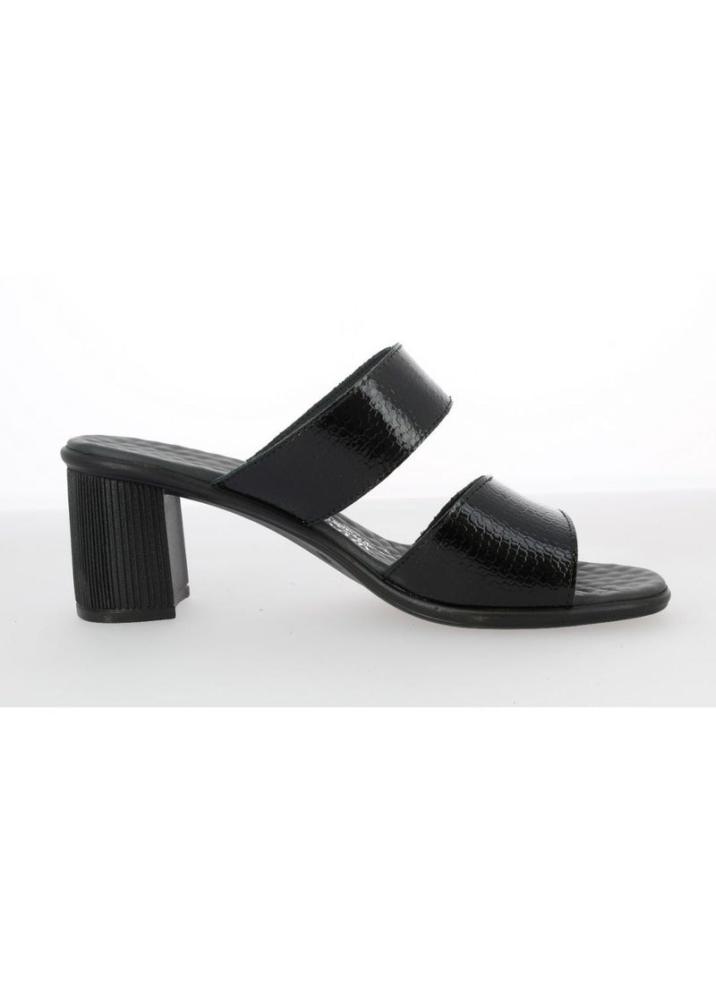VITAL 148-942 Vital Ladies Block Heel Sandals Sila - Madame 80000AS schwarz - Image 1