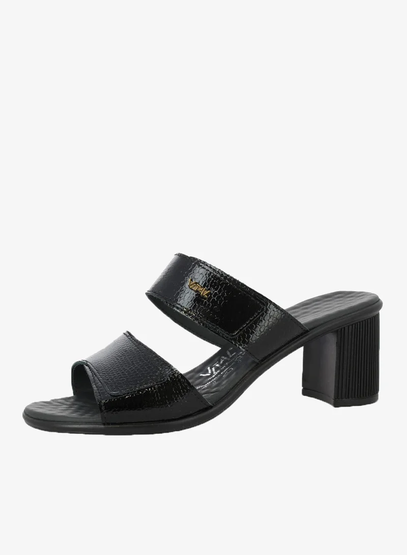 Vital schwarz 148-942 Vital Ladies Block Heel Sandals Sila - Madame 80000AS schwarz for Women | Best Price UAE