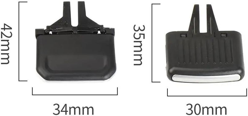 MKVAXR A/C Air Vent Outlet Tab Clip Repair Kit for VW Sagitar - Image 3