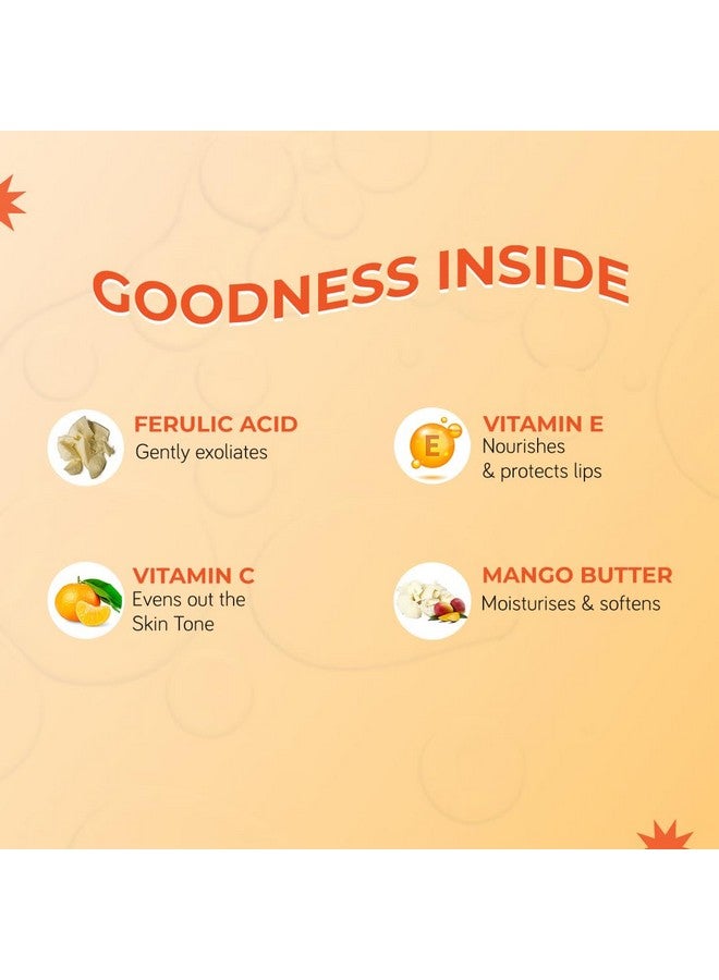  مودي بلسم تقشير الشفاه بفيتامين سي - يقلل من تصبغ الشفاه بنسبة 85% | يعالج الشفاه الجافة والمتشققة بزيت اليوسفي والأرجان | نباتي 100% للنساء والرجال (15 جرام) - Image 3