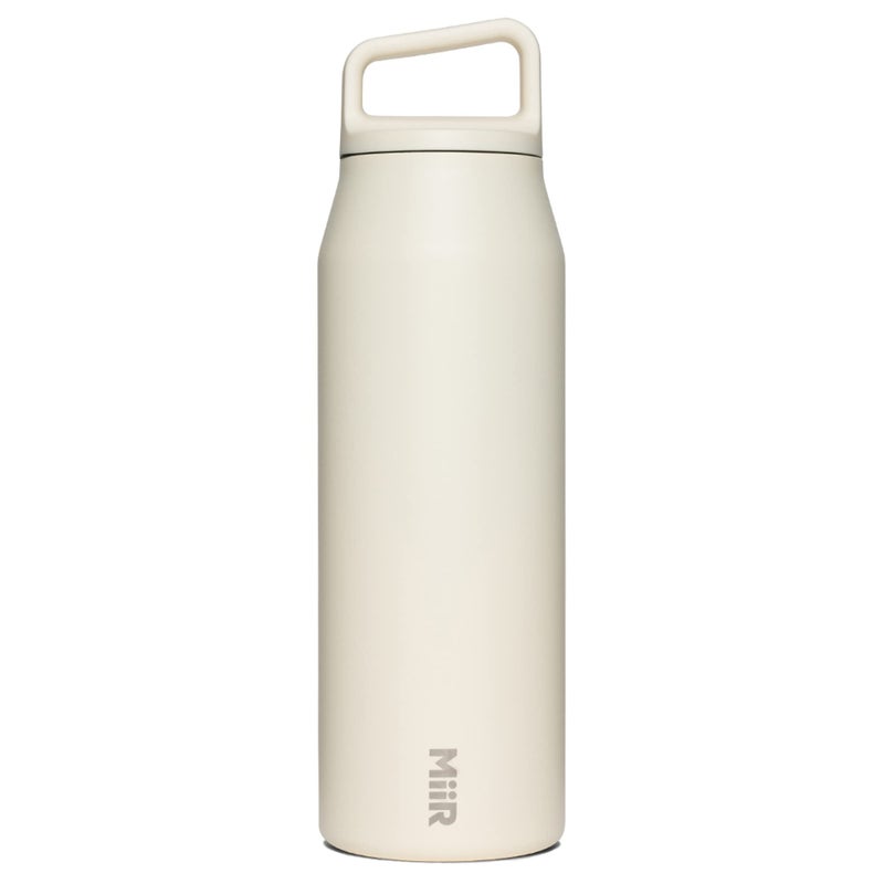 MiiR Wide Mouth Water Bottle 32oz Insulated Water Bottle in Stainless Steel with Double Wall Vacuum Insulation Leakproof Design Keeps Drinks Hot or Cold