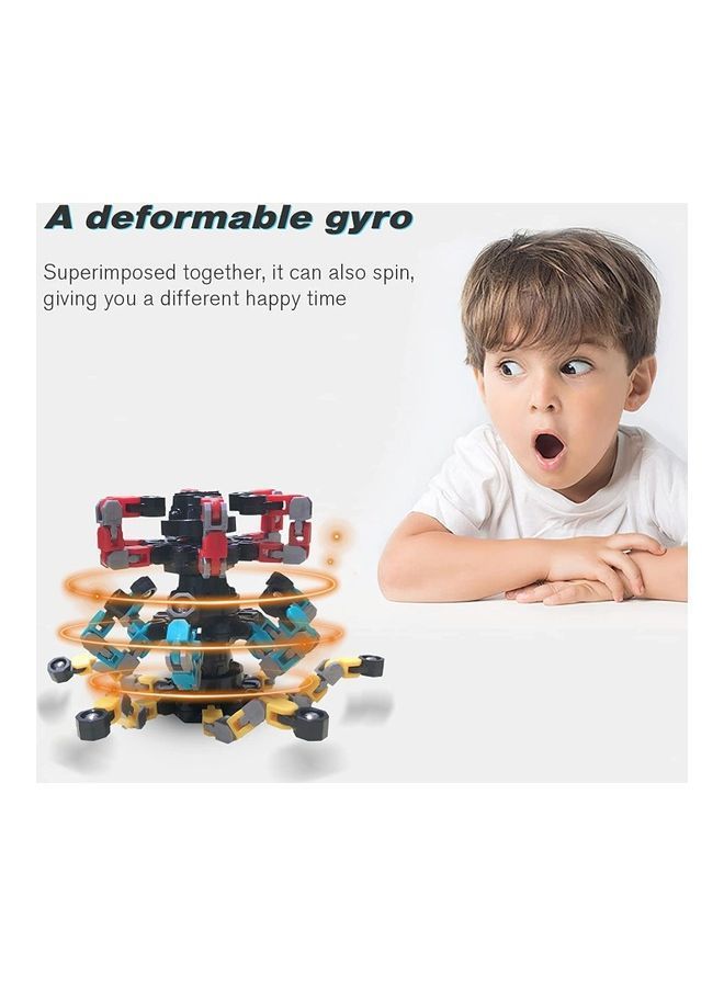 NIBEMINENT 3-Pieces Transformable Fingertip Spinners Toys 7x7cm - Image 4