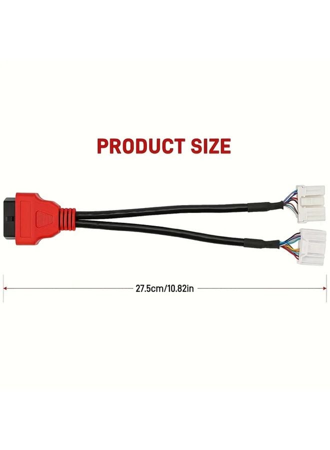 1pc OBD2 Connector Adapter for Tesla Model 3 Y S X Scanner MS909 Diagnostic Cable - Image 3