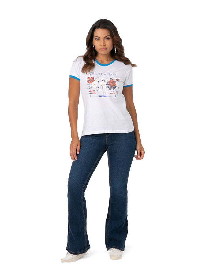 Marco Bergamo بلوزة مطبوعة برقبة دائرية - Image 1