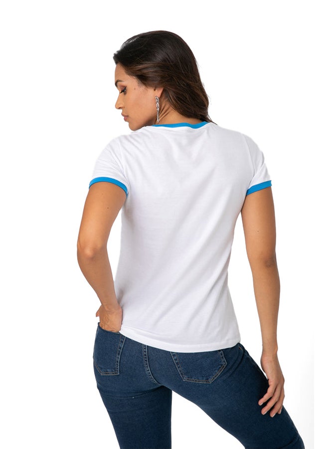 Marco Bergamo بلوزة مطبوعة برقبة دائرية - Image 4