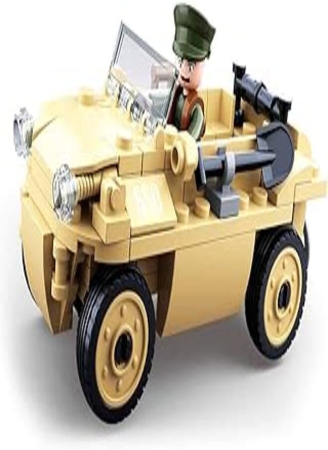 Sluban SLUBAN WWII - VW 82 AMPHIBIOUS TUB CAR 1 