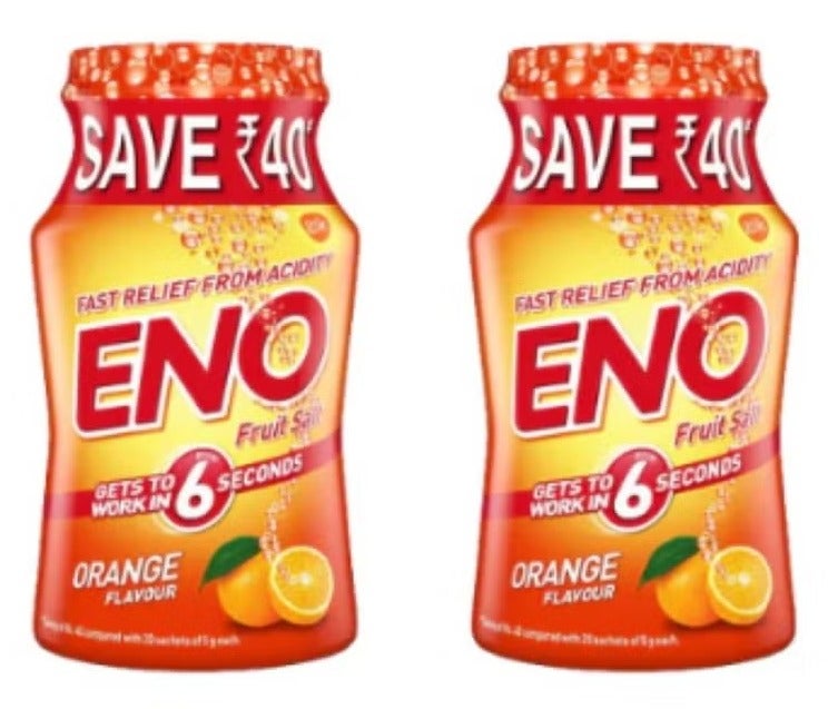 Eno Orange Bottle 100g, 2 pieces