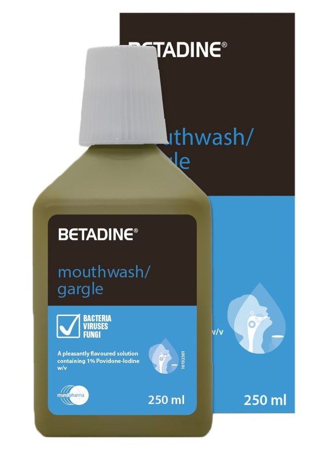 BETADINE Mouthwash/Gargle 250 mL 