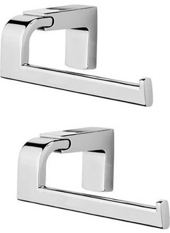 Tema Bathroom Premium Lidless Toilet Paper Holder (71010) - 2-Piece 