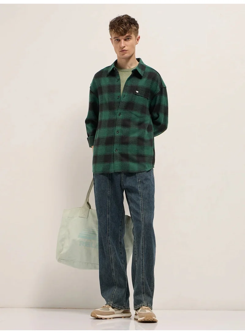 THE BEAR HOUSE  Men’s Trendy Shacket for All Seasons | Casual Overshirt Jacket for Men | Versatile Outerwear Layer for Office, Streetwear & Travel | Modern Smart Look for Everyday Outfits for Men | Best Price UAE