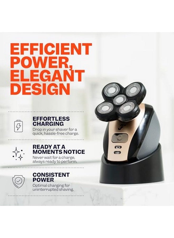 Freedom Grooming - Flexseries Charging Dock And Cord Men'S Premium Quality Charging Stand For Flexseries Head Shaver From Freebird - Image 1