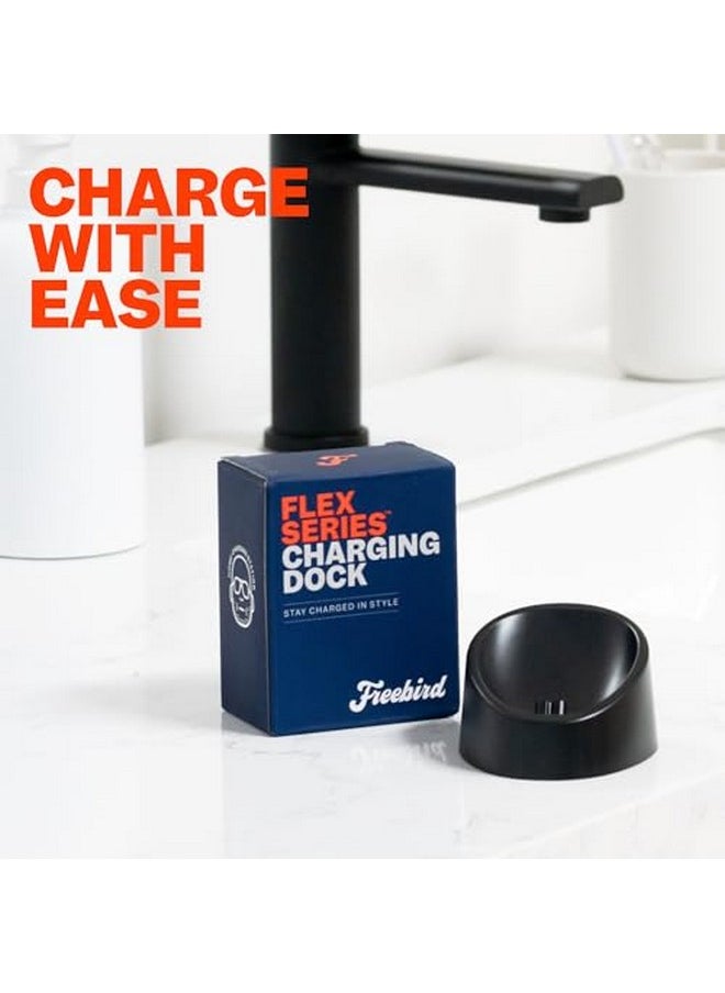 Freedom Grooming - Flexseries Charging Dock And Cord Men'S Premium Quality Charging Stand For Flexseries Head Shaver From Freebird - Image 1
