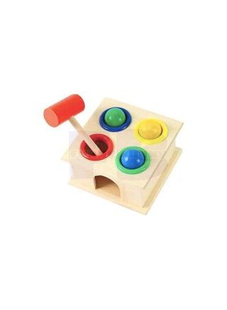 Funny Bunny Wooden Hammer with Ball Pounding Seat, Develops Fine Motor Skills and Dexterity, Multicolor, Best Gift for Toddlers - pzsku/Z4E62B0B5D5AEA068765DZ/45/_/1742204714/07140b30-4b26-4ee7-9ed3-75dbbe919ed5