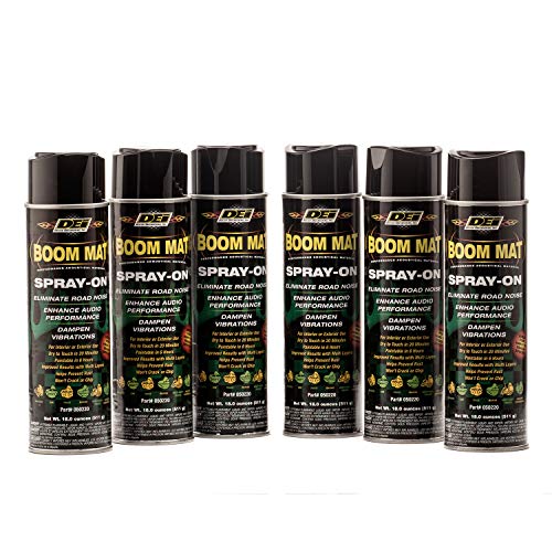 Design Engineering 050220 Boom Mat Spray-on Sound Deadening to Reduce Unwanted Road Noise and Vibration, 6 Pack - Image 2