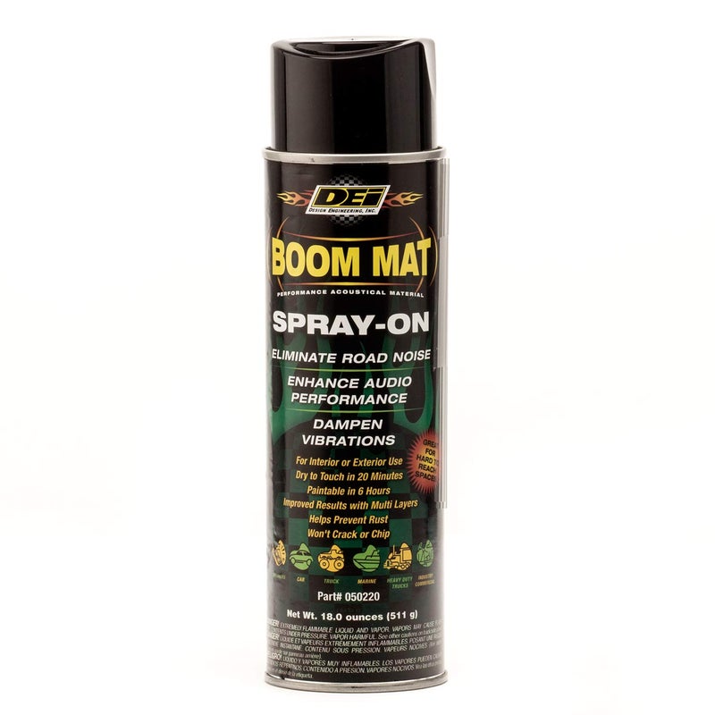 Design Engineering 050220 Boom Mat Spray-on Sound Deadening to Reduce Unwanted Road Noise and Vibration, 6 Pack - Image 5