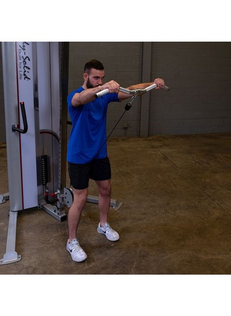 Body Solid Aluminium Revolving Curl Bar  - Image 4